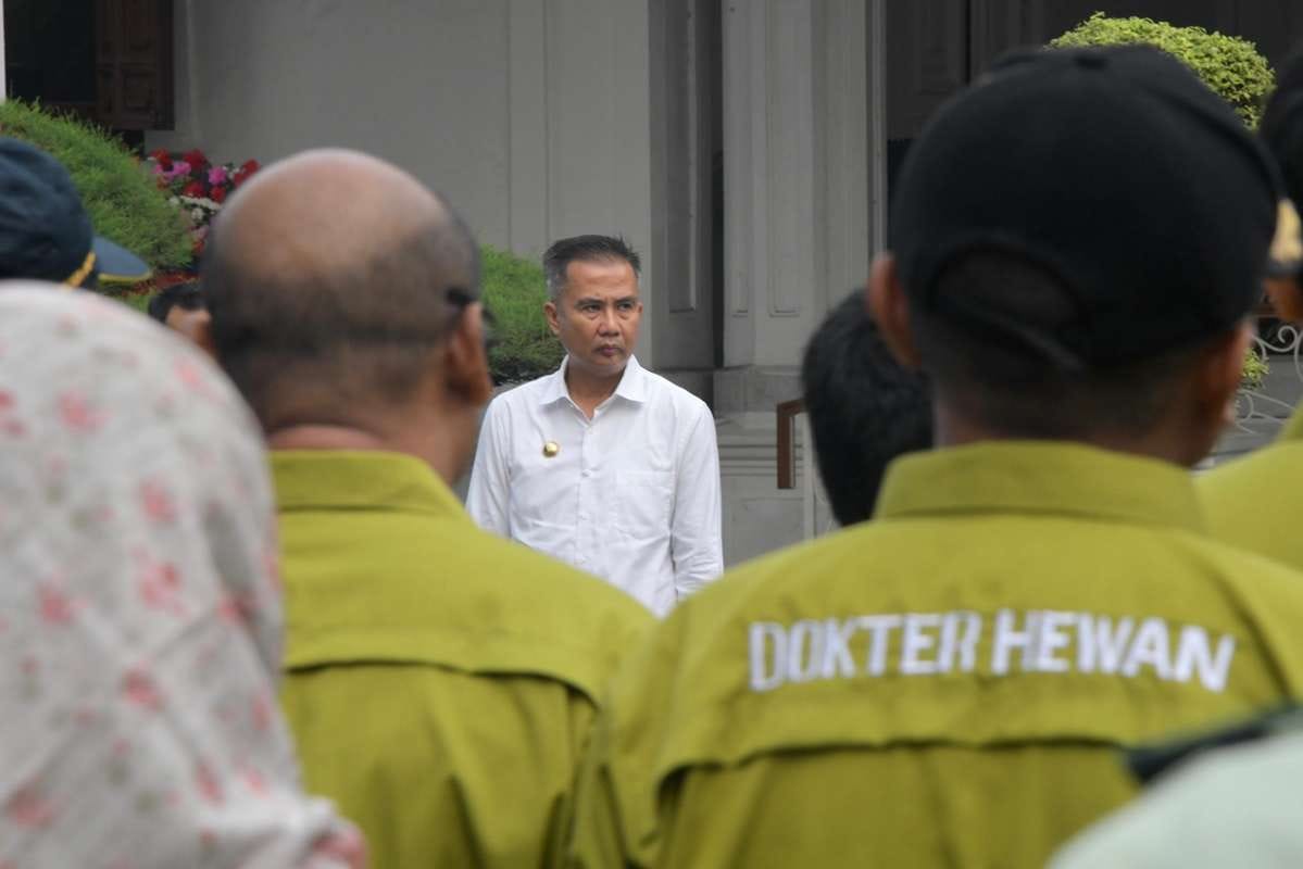 Bey Machmudin Minta Tim Pemeriksa Kesehatan Pastikan Hewan Kurban Sesuai Syariat Islam