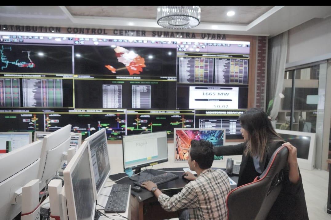 PLN Berhasil Pulihkan 100% Pasokan Listrik Kamis Dinihari di Sumut