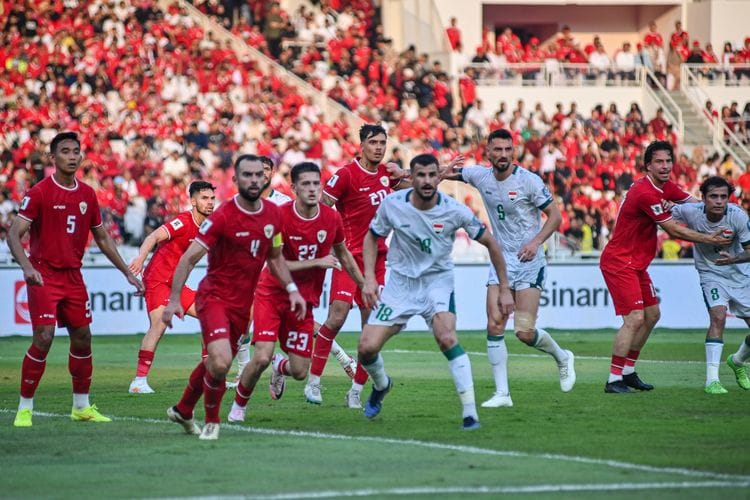 Kualifikasi Piala Dunia 2026, Irak Babat Indonesia 2-0