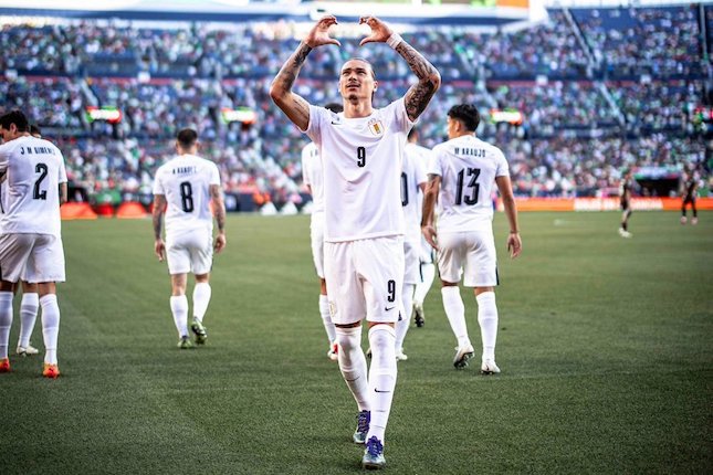 Jelang Copa America 2024, Uruguay Bantai Meksiko 4-0