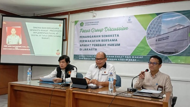 Polri dan Kemenag Sinergi Penanganan Sengketa Perwakafan