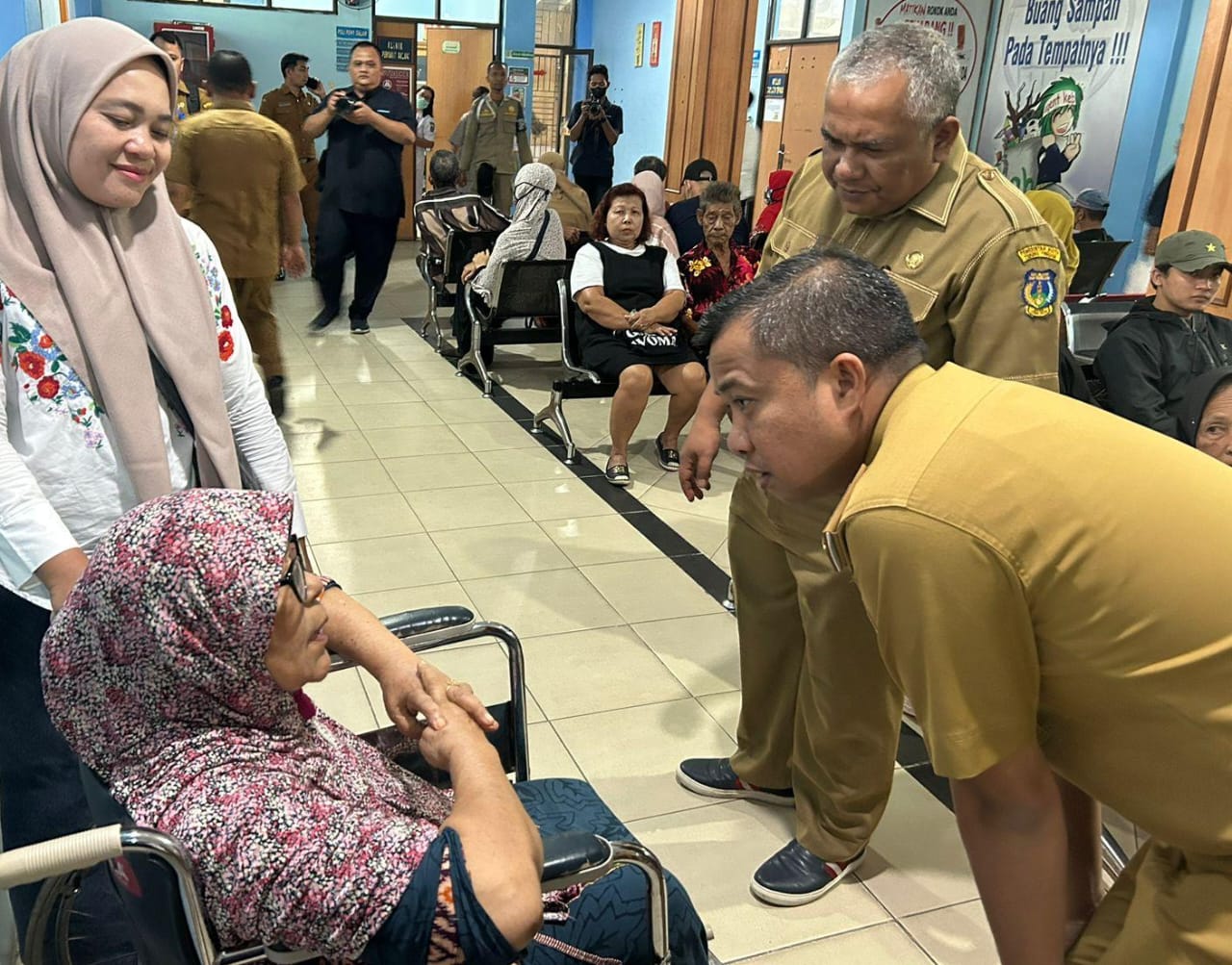 Pj Wali Kota Tebingtinggi Kunjungi Rumah Sakit Kumpulan Pane