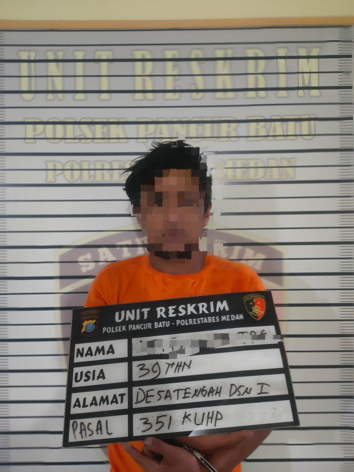 Polsek Pancurbatu Bekuk Pelaku Begal