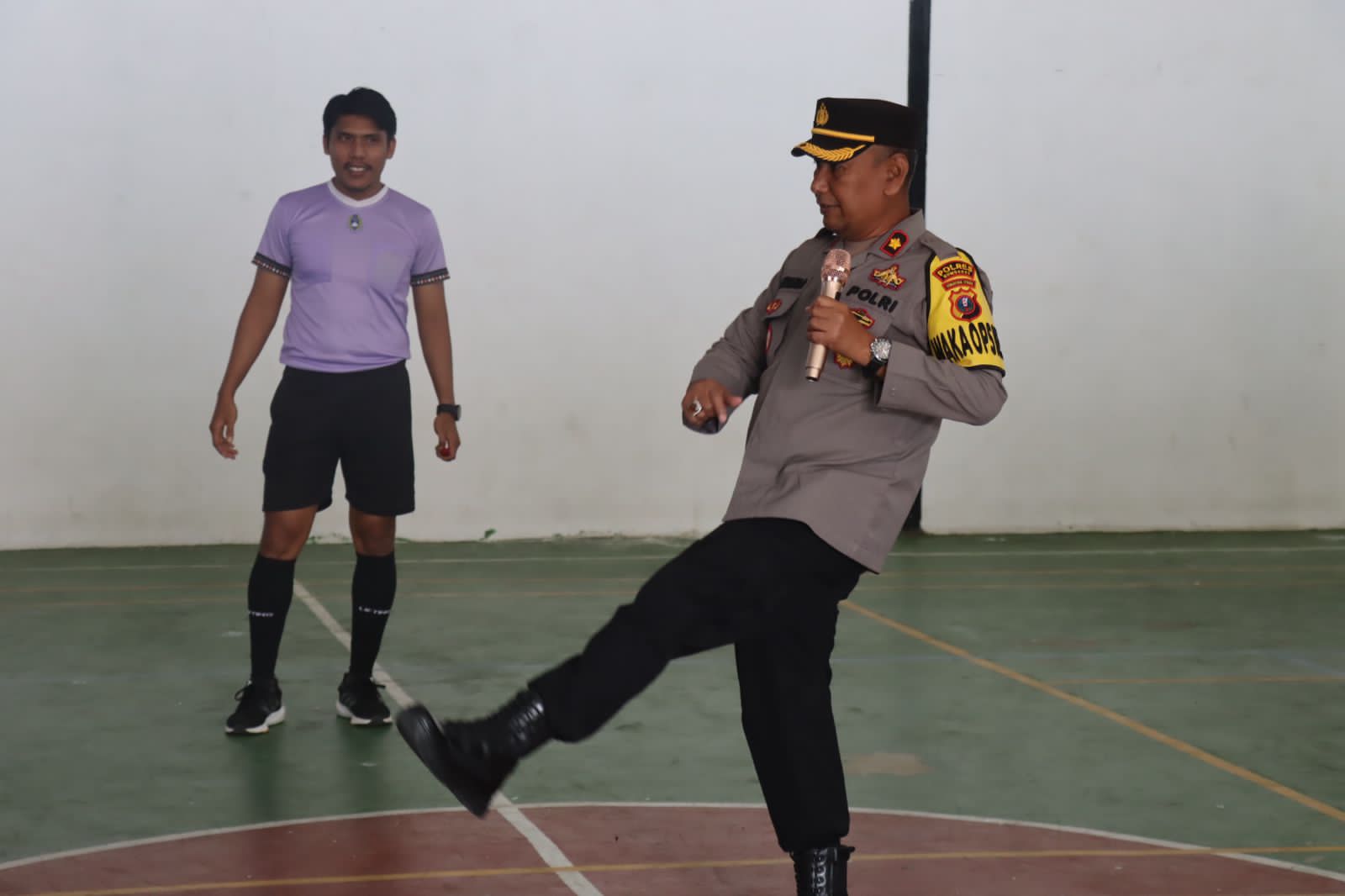 Polres Humbahas Gelar Turnamen Futsal Kapolres Cup
