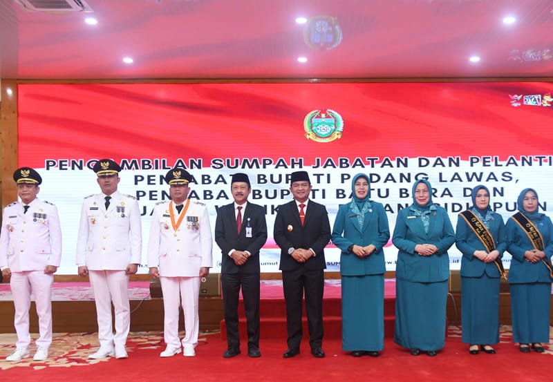 Lantik Tiga Pj Kepala Daerah, Pj Gubernur Sumut: Pelantikan Sesuai Kebutuhan Masyarakat