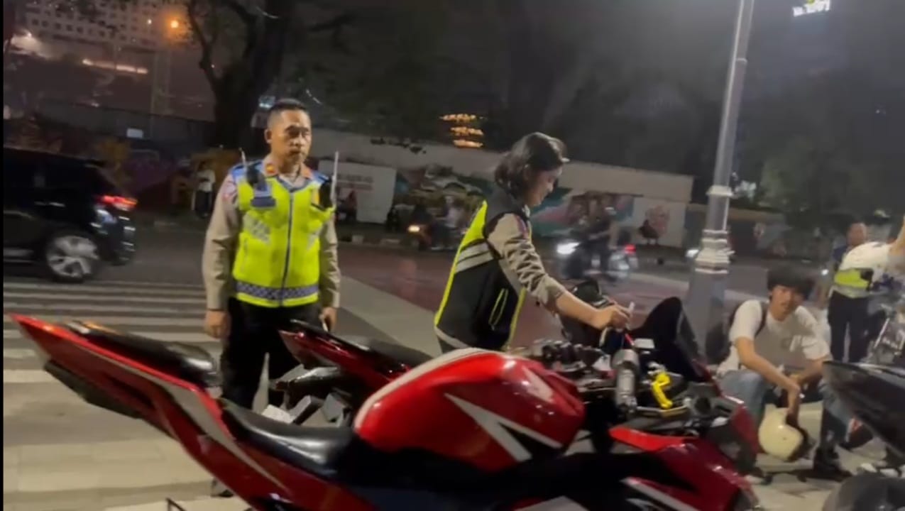 Sat Lantas Polrestabes Medan Gelar Razia