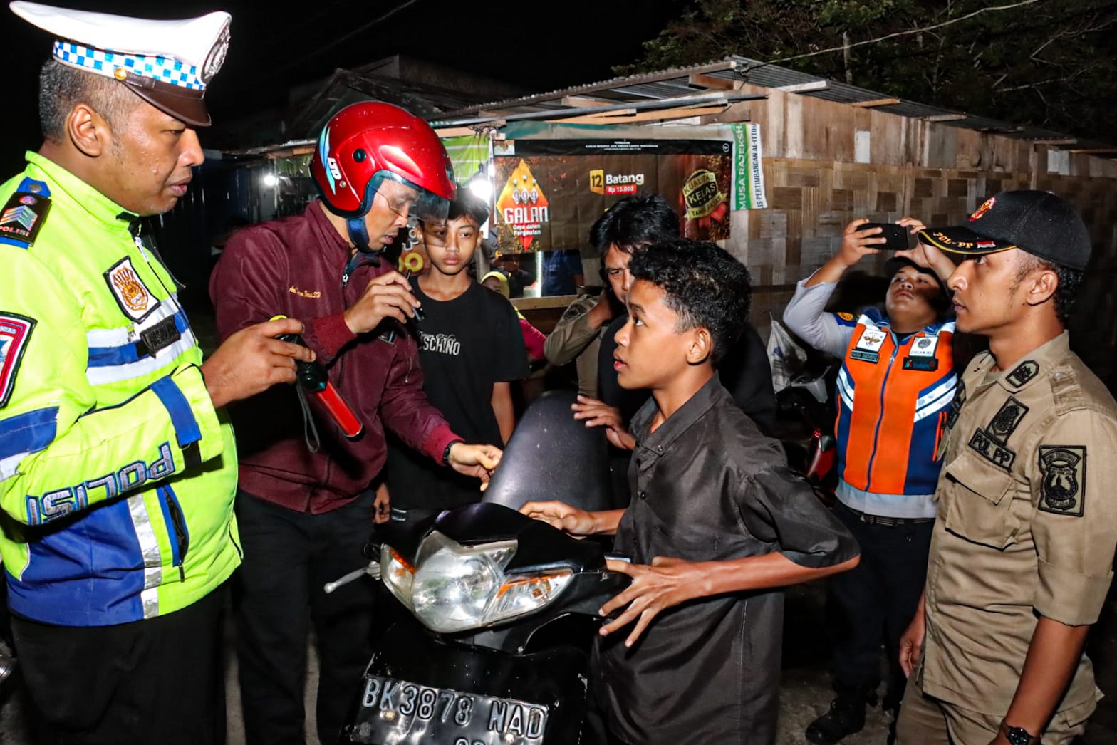 Patroli Gabungan Berantas Geng Motor di Tebingtinggi
