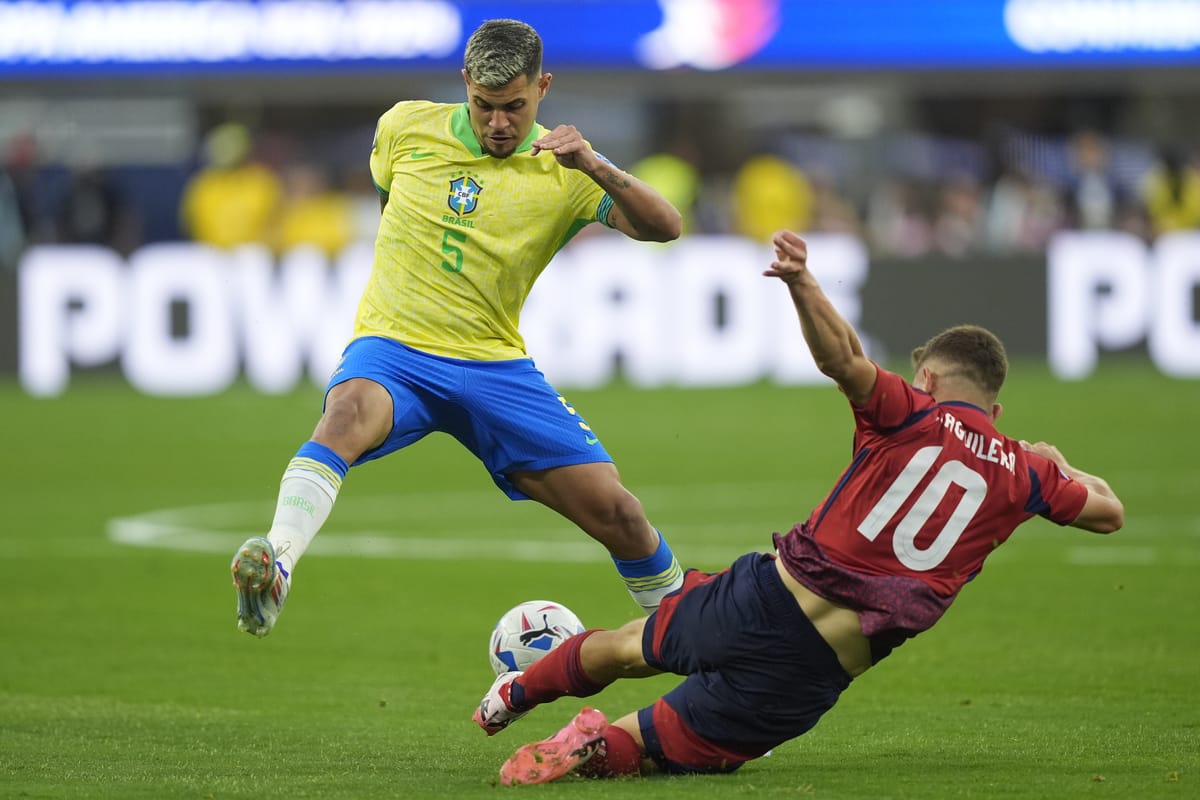 Copa America 2024, Duel Brasil Lawan Kosta Rika Imbang
