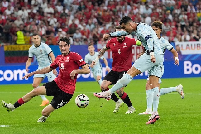 Piala Eropa 2024, Georgia Babat Portugal