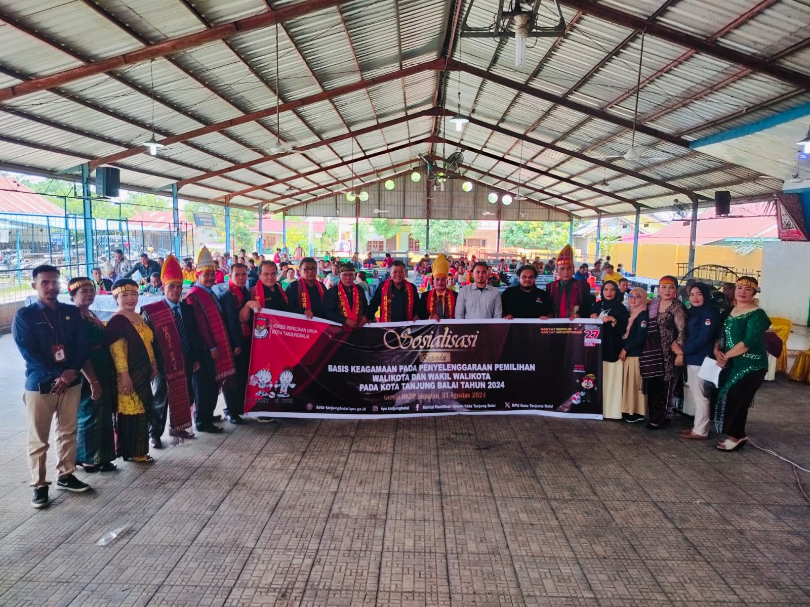 KPU dan Bawaslu Serukan Suasana Sejuk di Pilkada Tanjungbalai 2024
