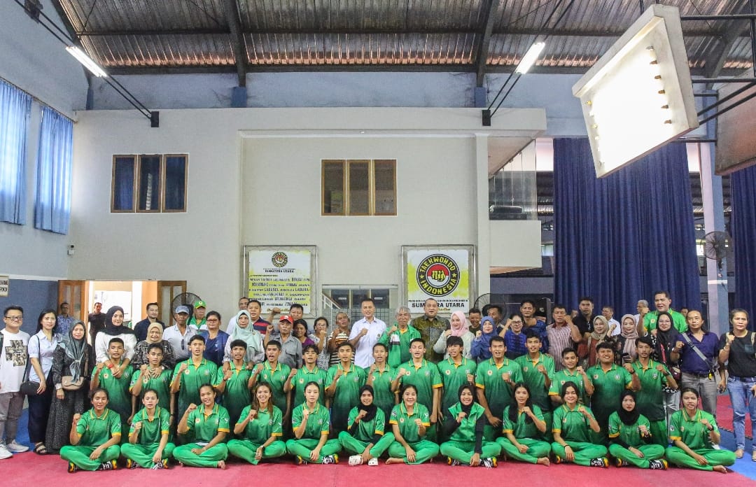 Pengprov TI Sumut Lepas Atlet Menuju PON XXI/2024