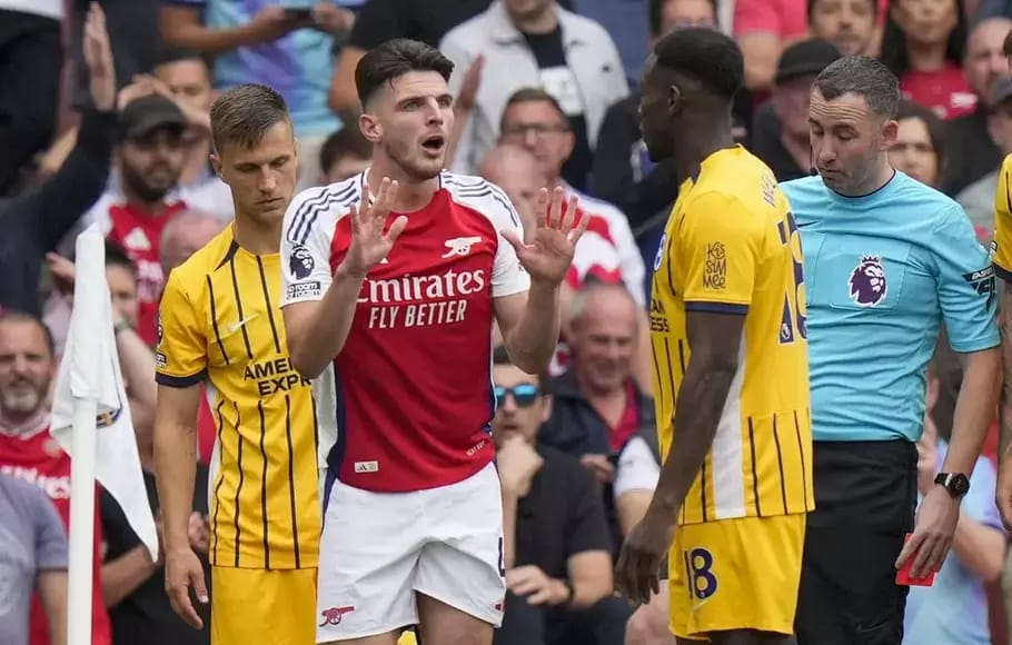 Arsenal Ditahan Imbang Brighton 1-1 di Stadion Emirates
