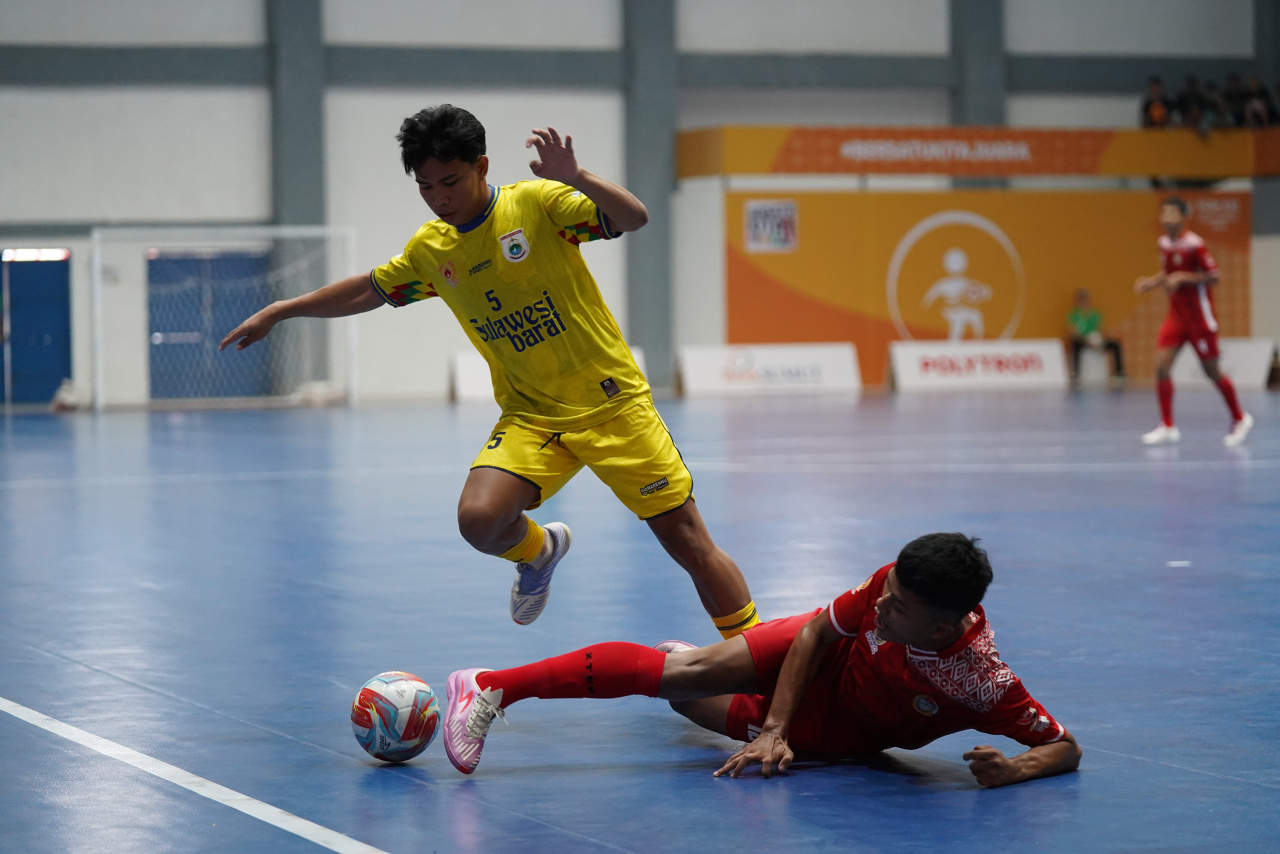 Sumut Menggila di Futsal, Cukur Sulbar 8-4 di PON XXI