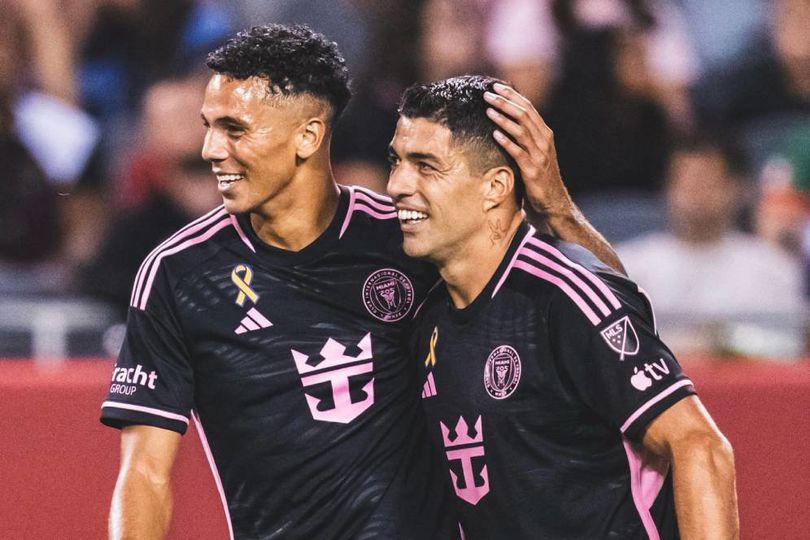 Inter Miami Kalahkan Chicago Fire 4-1, Luis Suarez Cetak Dua Gol