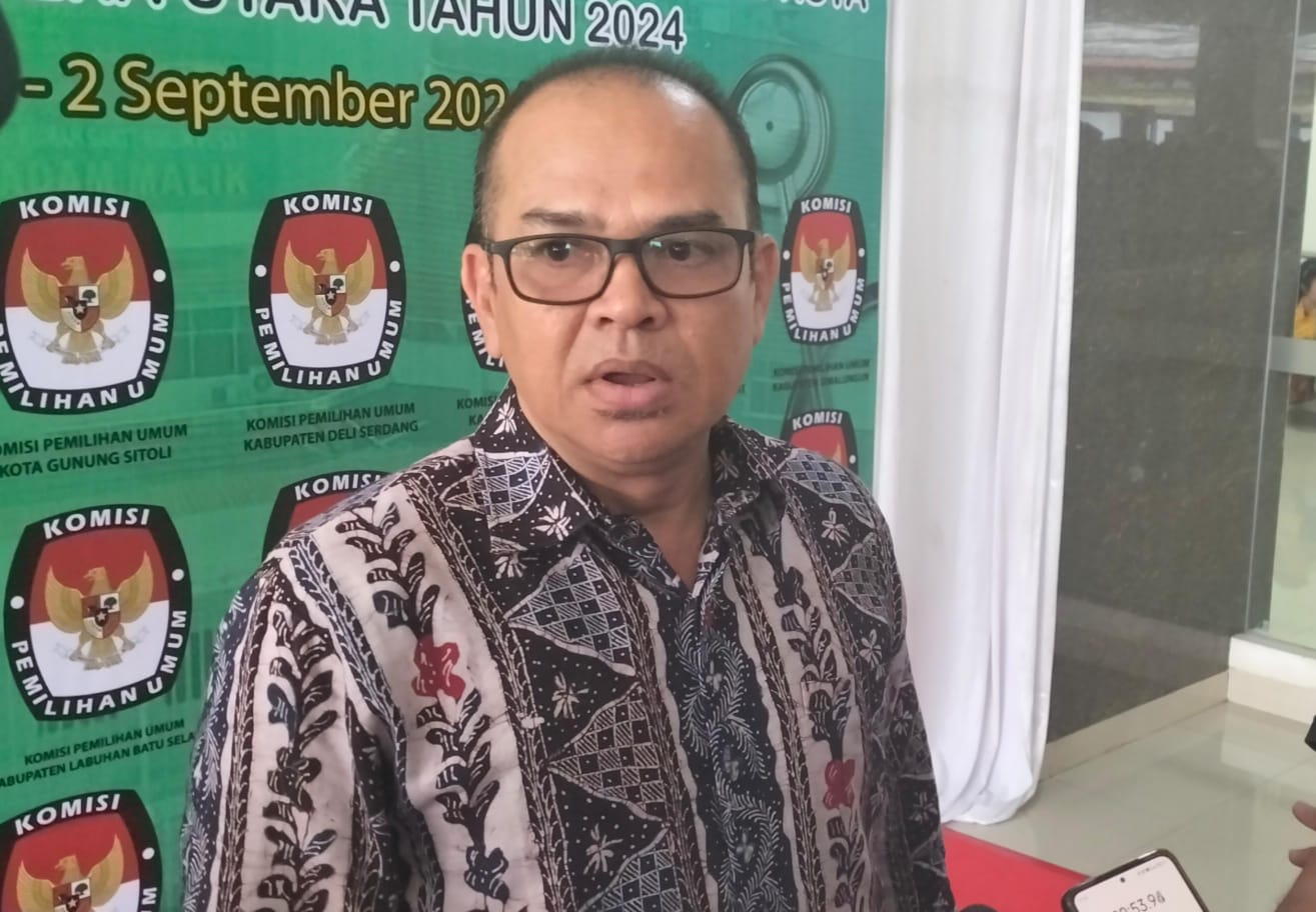 Ketua KPU Sumut: Hasil Pemeriksaan Kesehatan Bakal Paslon akan Diserahkan Besok