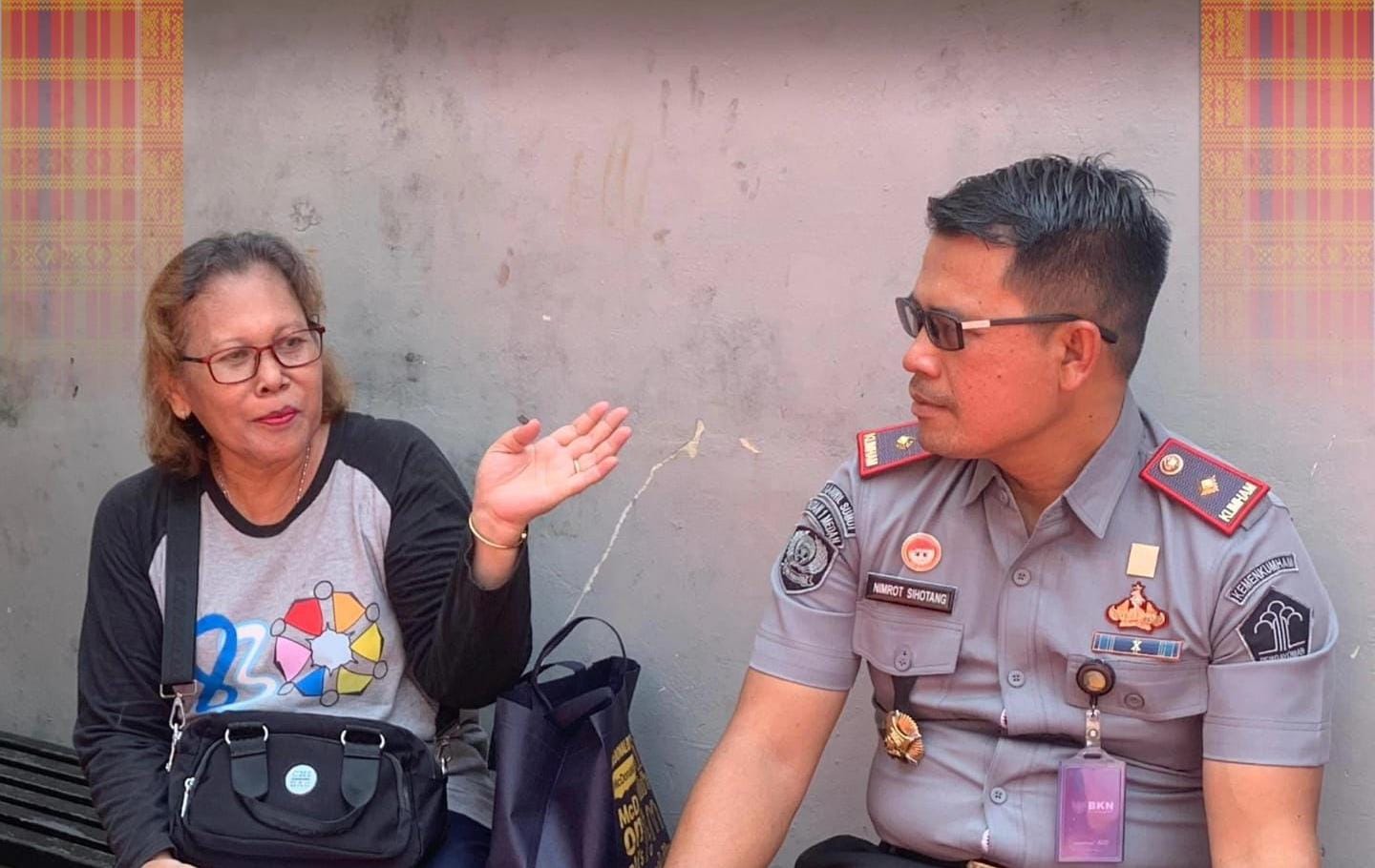 Kalapas Pancurbatu Lakukan Diskusi Langsung dengan Pengunjung