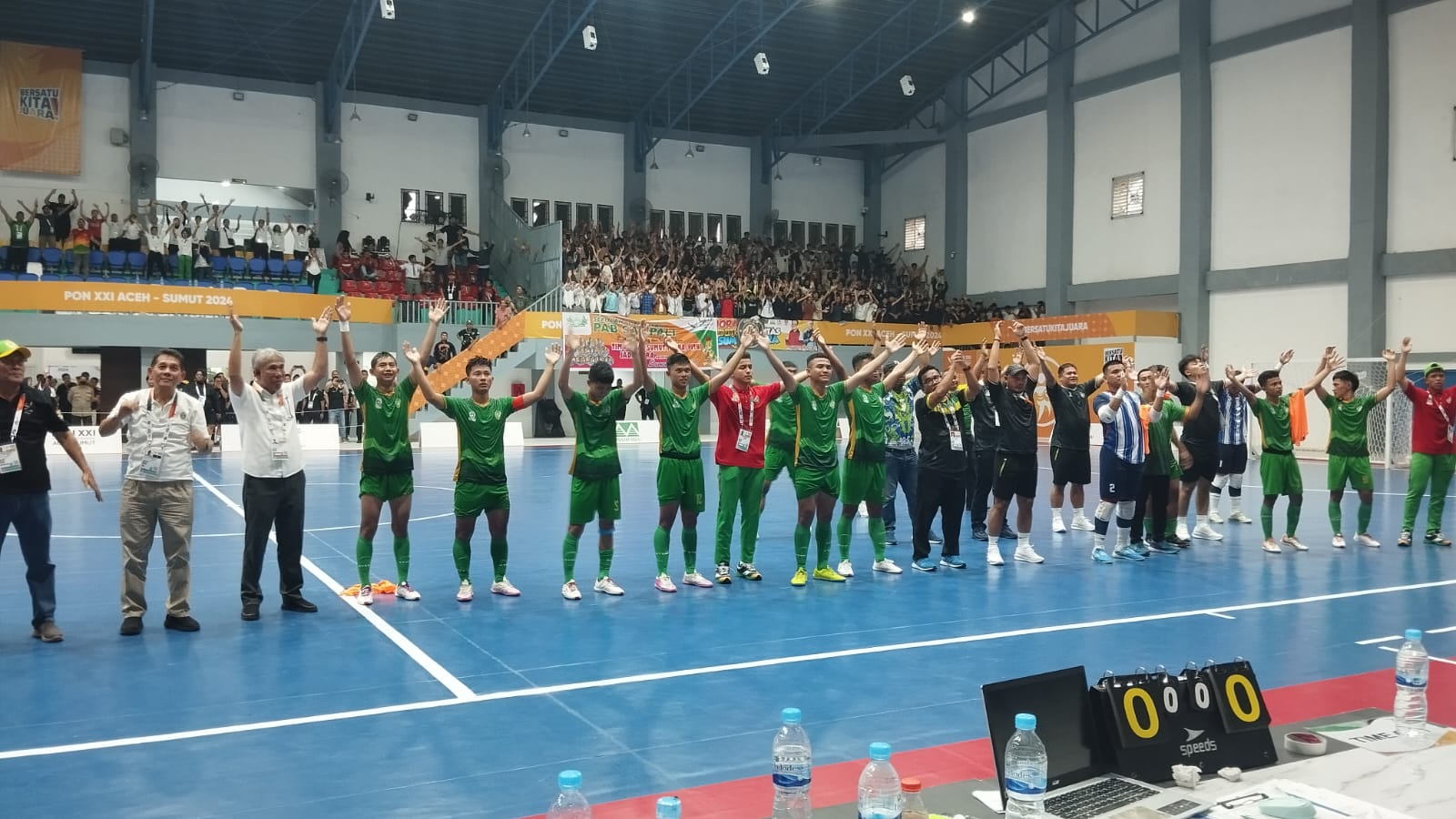 Tim Futsal Putra Sumut Dekati Semi Final PON XXI Setelah Kalahkan Jakarta