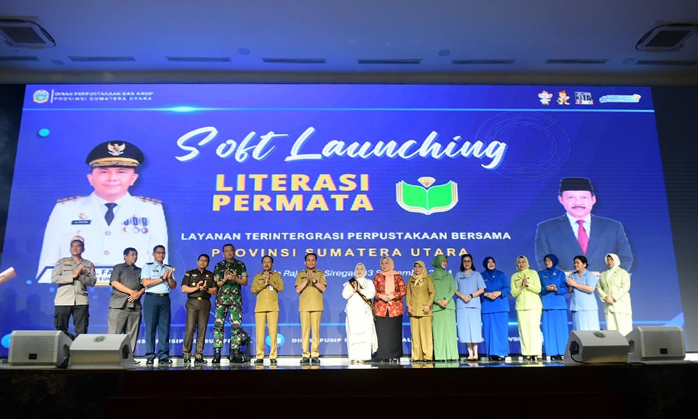 Sumut Luncurkan Aplikasi ‘Literasi Permata’ untuk Permudah Peminjaman Buku