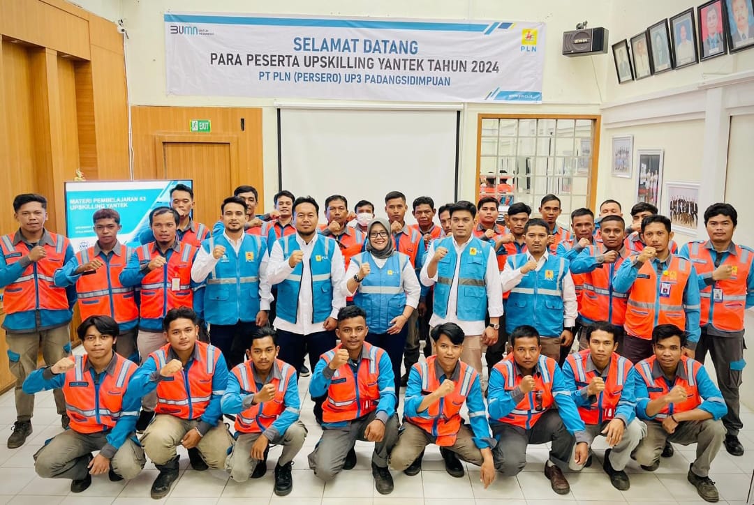 PLN UP3 Padangsidimpuan Lakukan Upskilling Guna Tingkatkan Pelayanan