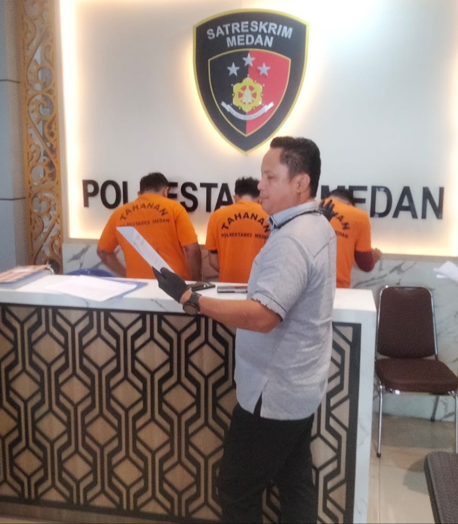 Polrestabes Medan Lumpuhkan Tiga Pelaku Spesialis Curanmor