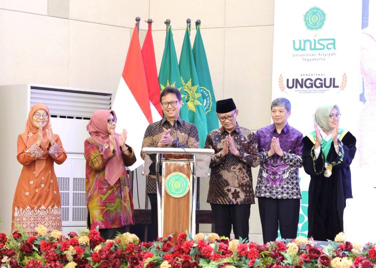 Menkes Apresiasi Pendirian Fakultas Kedokteran UNISA Yogyakarta oleh Muhammadiyah