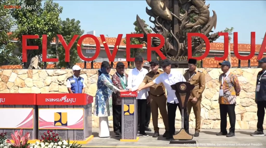 Jokowi Resmikan Infrastruktur Baru di Jawa Timur