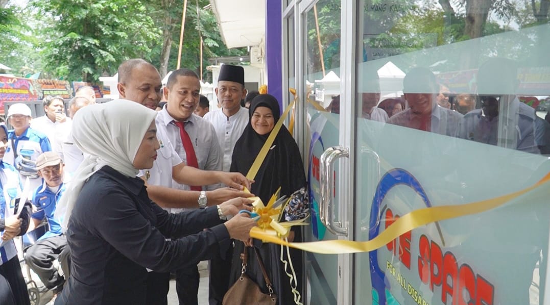 Pj Bupati Langkat Resmikan Rumah Kolaborasi Disabilitas