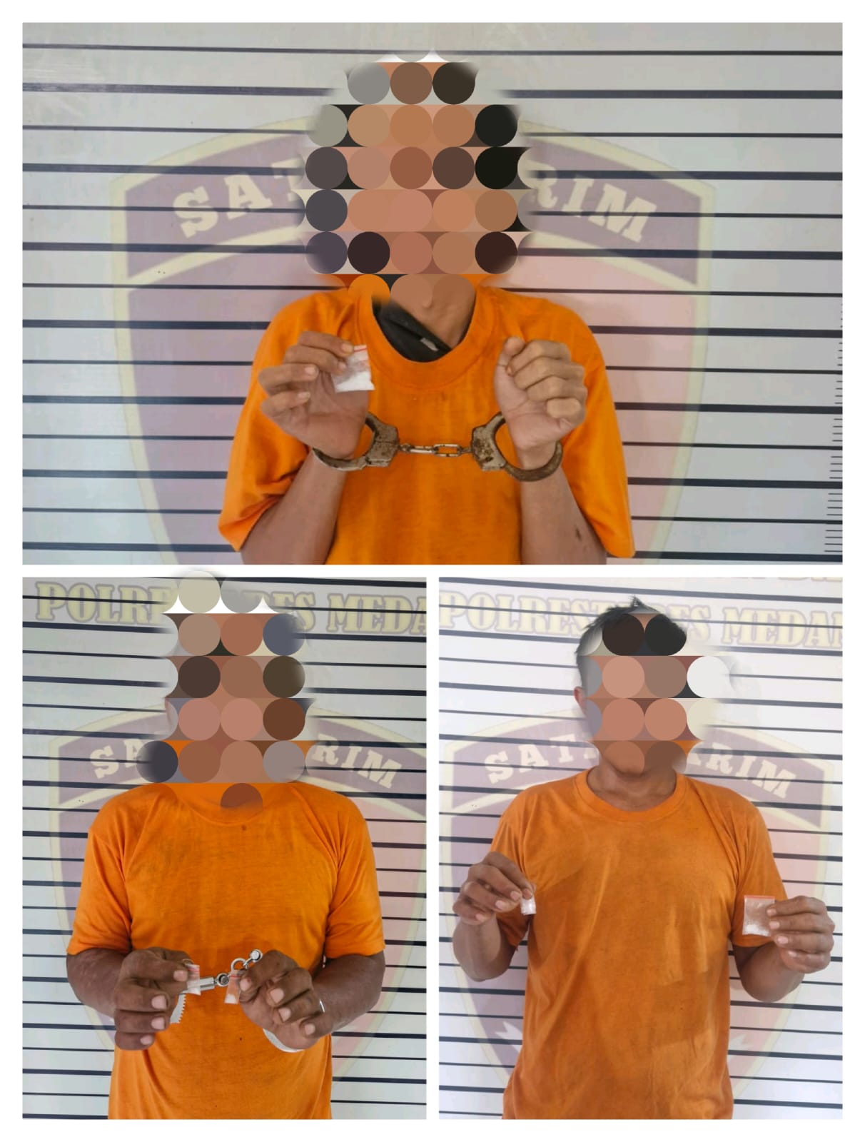 Polsek Pancurbatu Ringkus Tiga Pengedar Narkoba