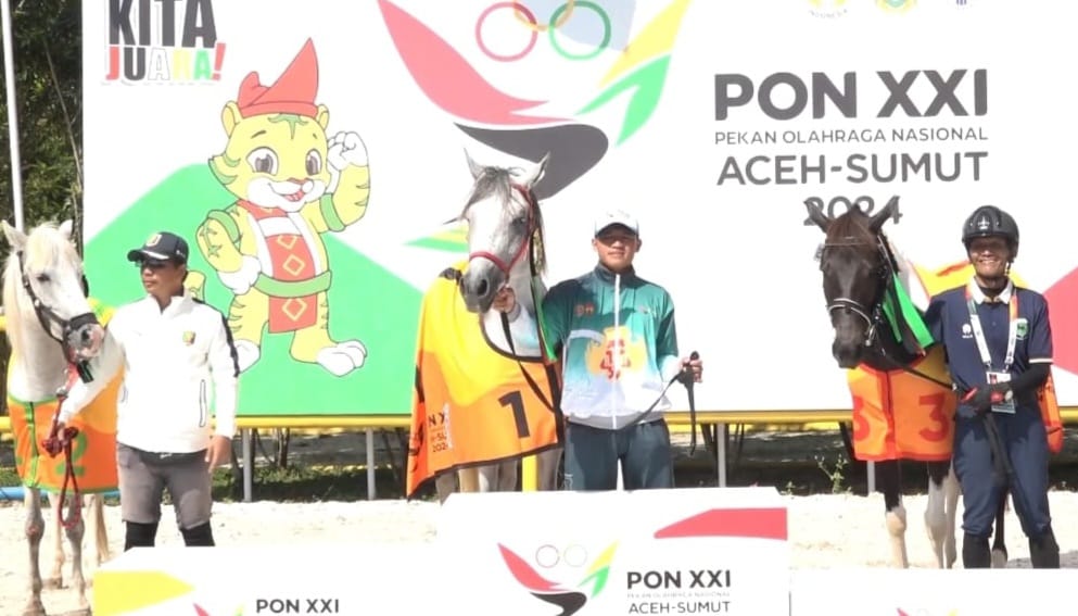 Yogyakarta Raih Emas di Cabor Berkuda Endurance PON XXI