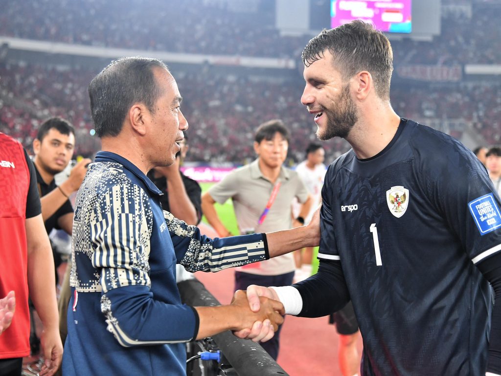 Jokowi Apresiasi Timnas Indonesia Tahan Imbang Australia