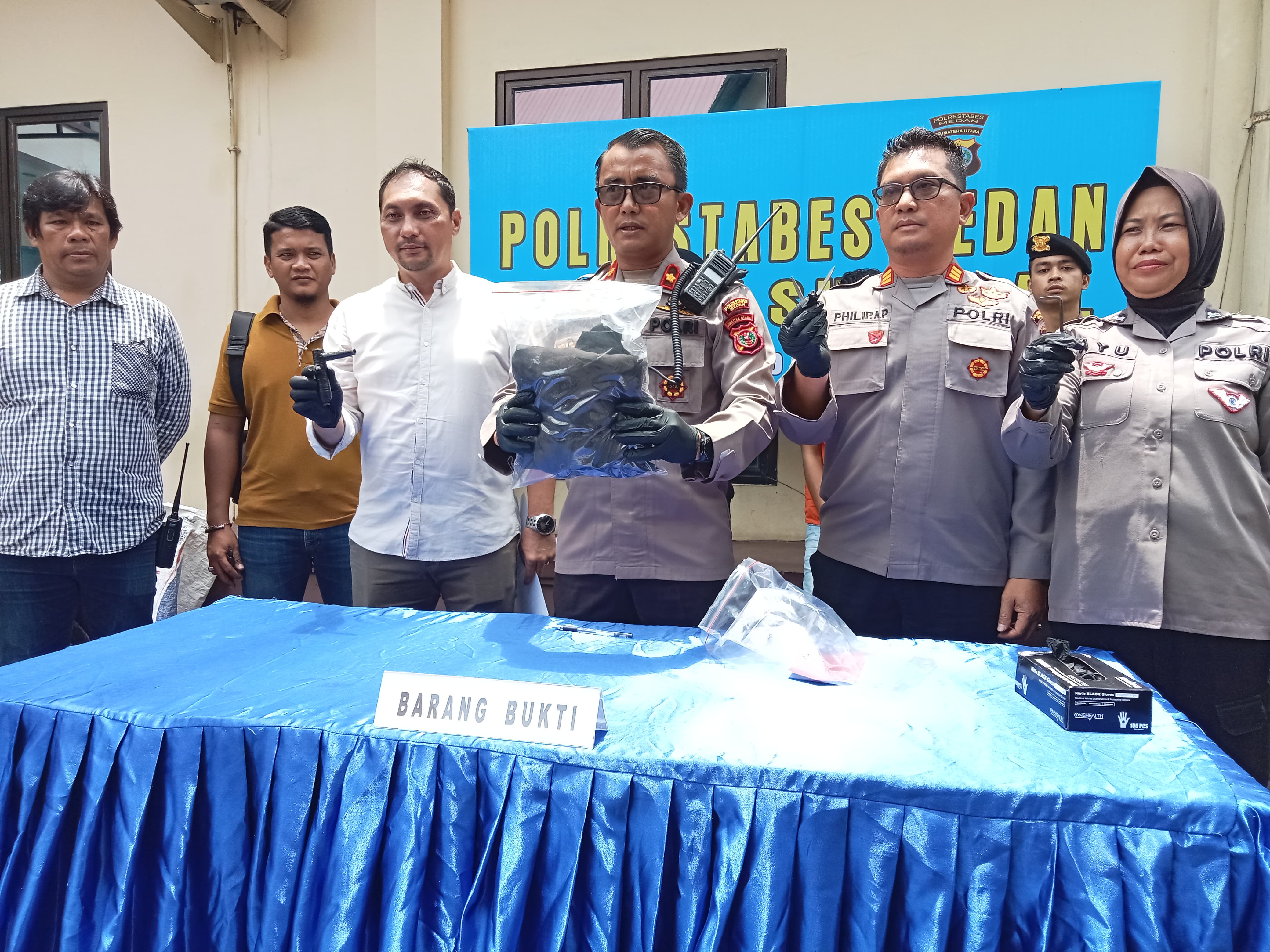 Polsek Sunggal Lumpuhkan Pelaku Curanmor di 16 Lokasi