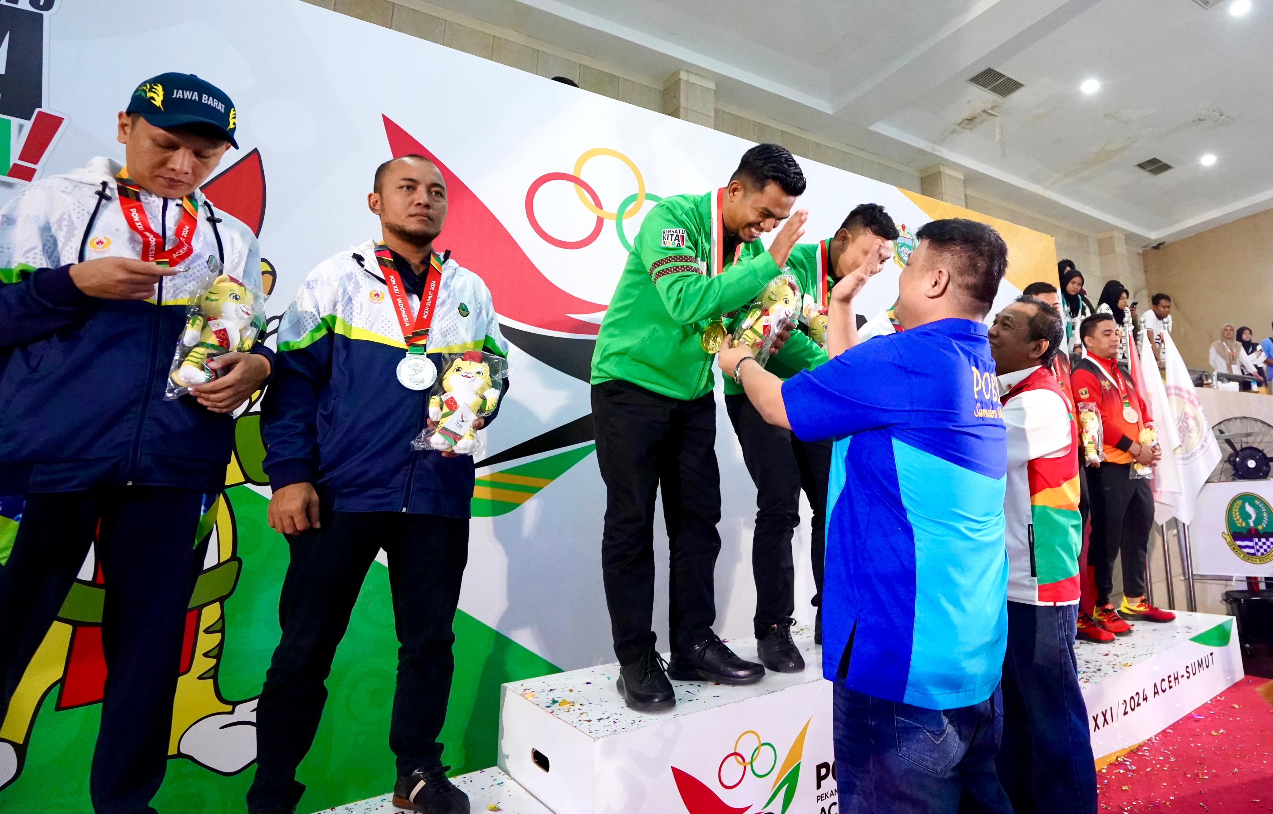 Sumut Puncaki Klasemen Cabor Biliar PON XXI dengan 3 Emas dan 6 Perunggu