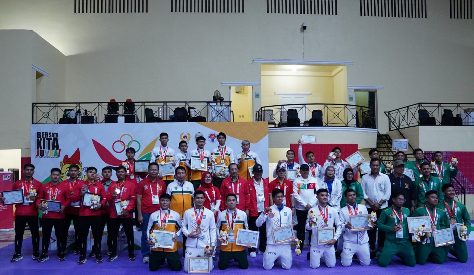 Bali Juara Umum Cabor Kabaddi di PON XXI Aceh-Sumut
