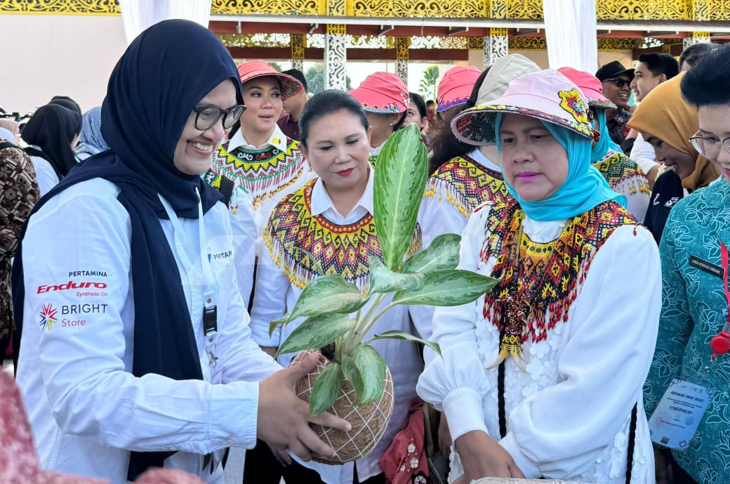 Pertamina Raih Pujian Ibu Negara atas Program Pengelolaan Sampah Berbasis Komunitas