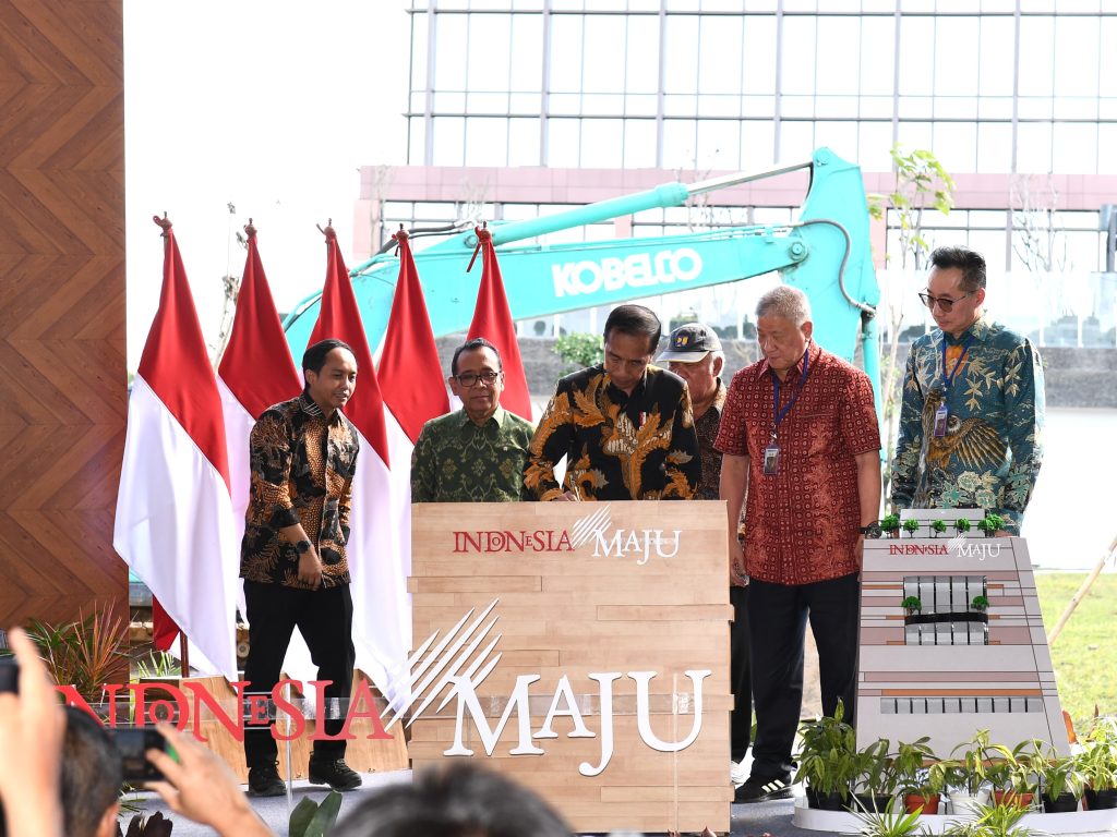 Presiden Jokowi Resmikan Swissotel dan Groundbreaking Nusantara Mall