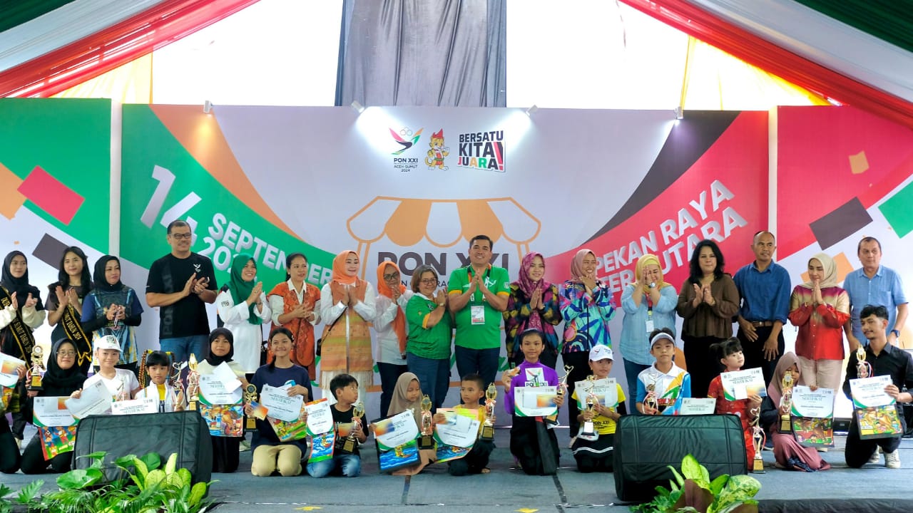 PON XXI Creative Market: Festival Kreativitas dan Sportivitas Anak Sumut