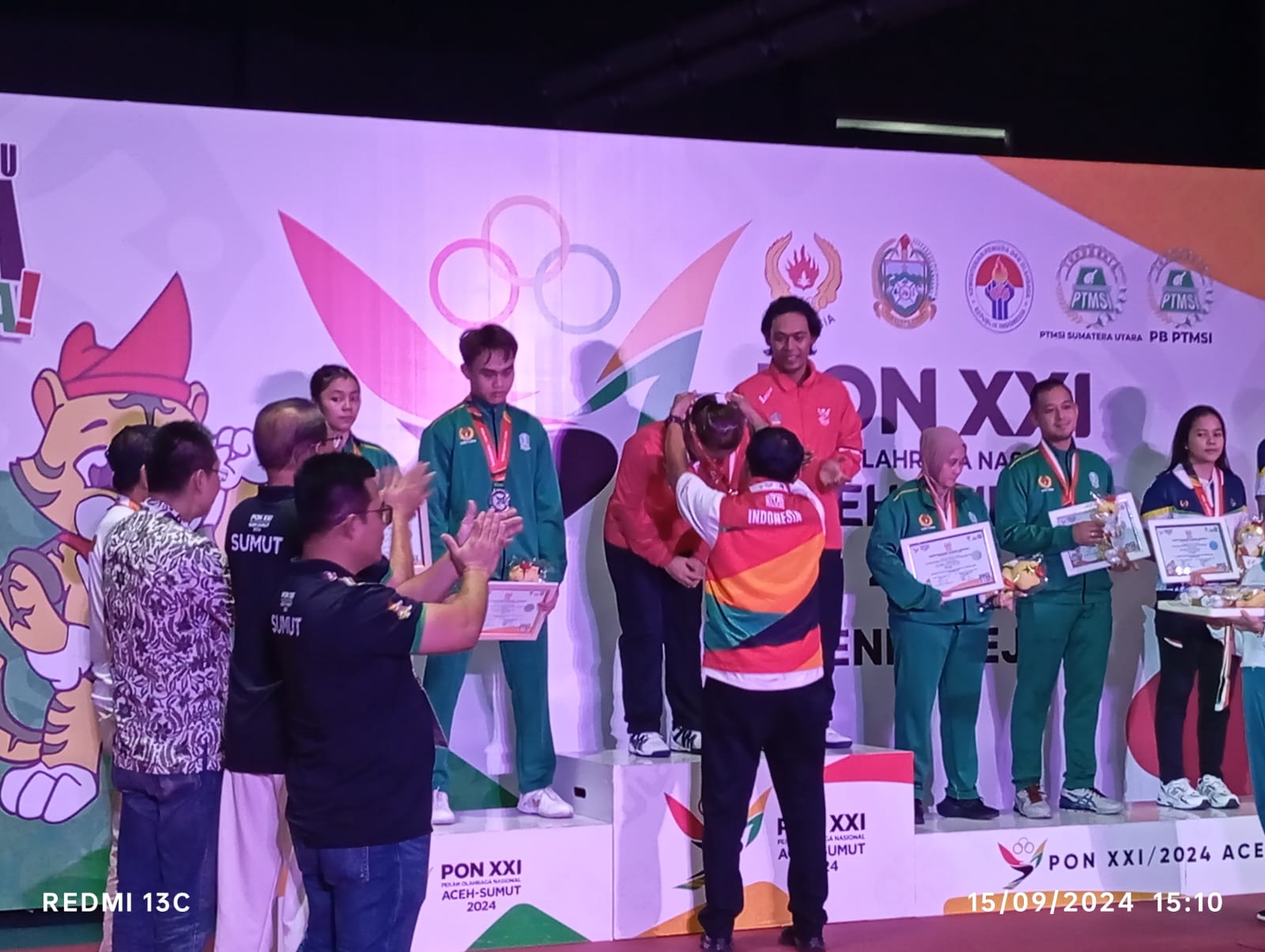 Bali Raih Emas Tenis Meja Ganda Campuran di PON XXI Aceh-Sumut