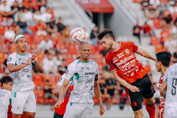 Bali United vs PSS: Alan Bernardon Tahan Skor 0-0