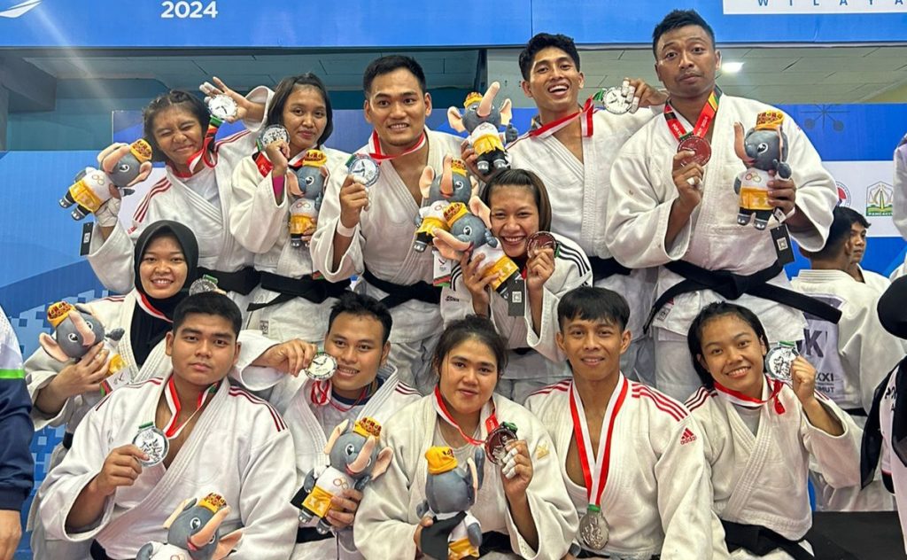 Judo Polri Raih Emas dan Perak di PON XXI Aceh-Sumut