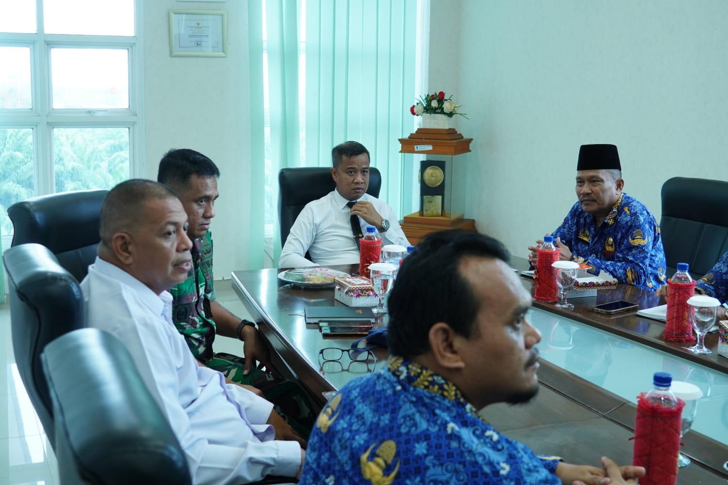 Pj Wali Kota Tebingtinggi Ikuti Rakor Pengendalian Inflasi