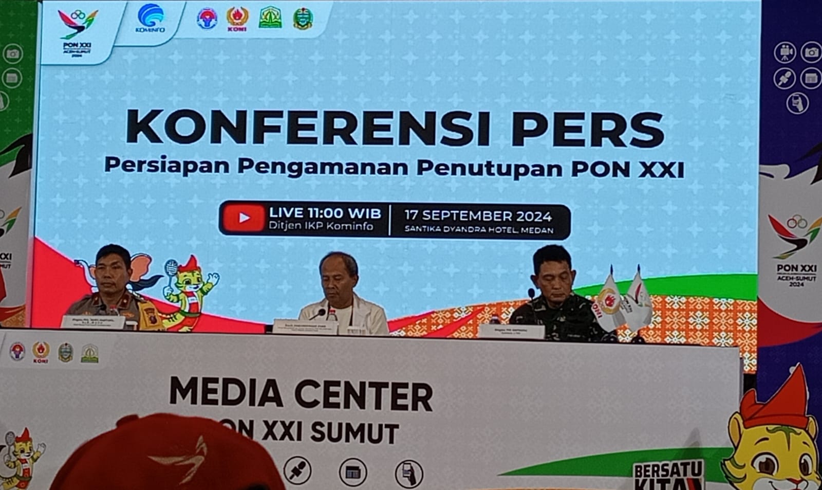 4.000 Personel Amankan Penutupan PON XXI Aceh-Sumut