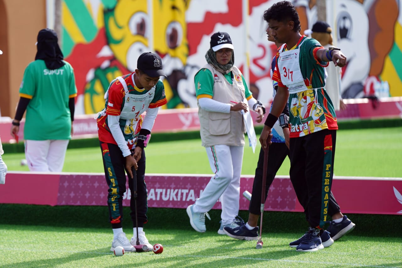 Sumut Amankan Semifinal Gateball Ganda Pria