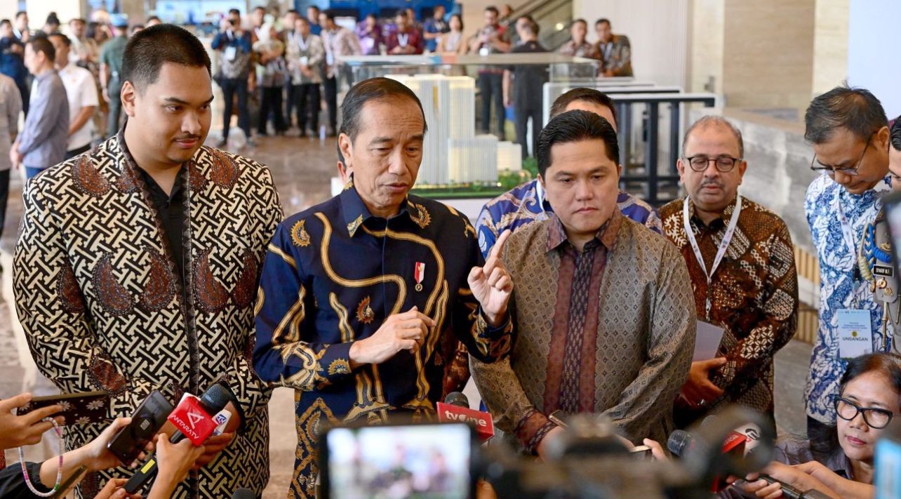 Soal Pergantian Ketum Kadin, Presiden: Selesaikan Secara Internal