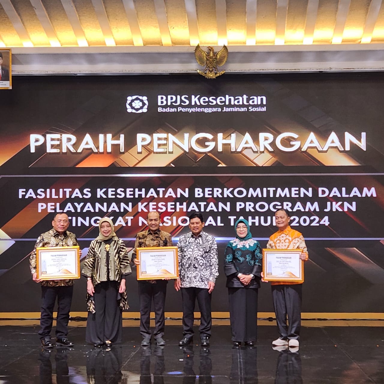 RS Adam Malik Terima Penghargaan BPJS Kesehatan Tingkat Nasional 2024
