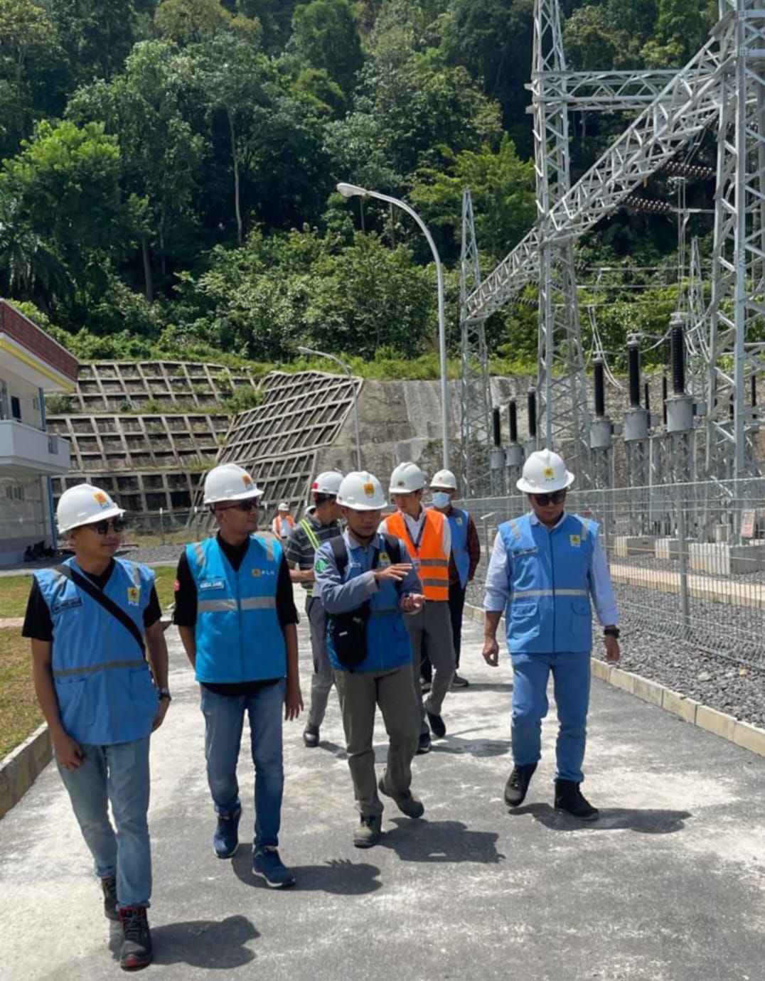 GM PLN UIP SBU Lakukan Site Visit, PLTA Asahan 3 Ditargetkan Beroperasi Tahun Ini