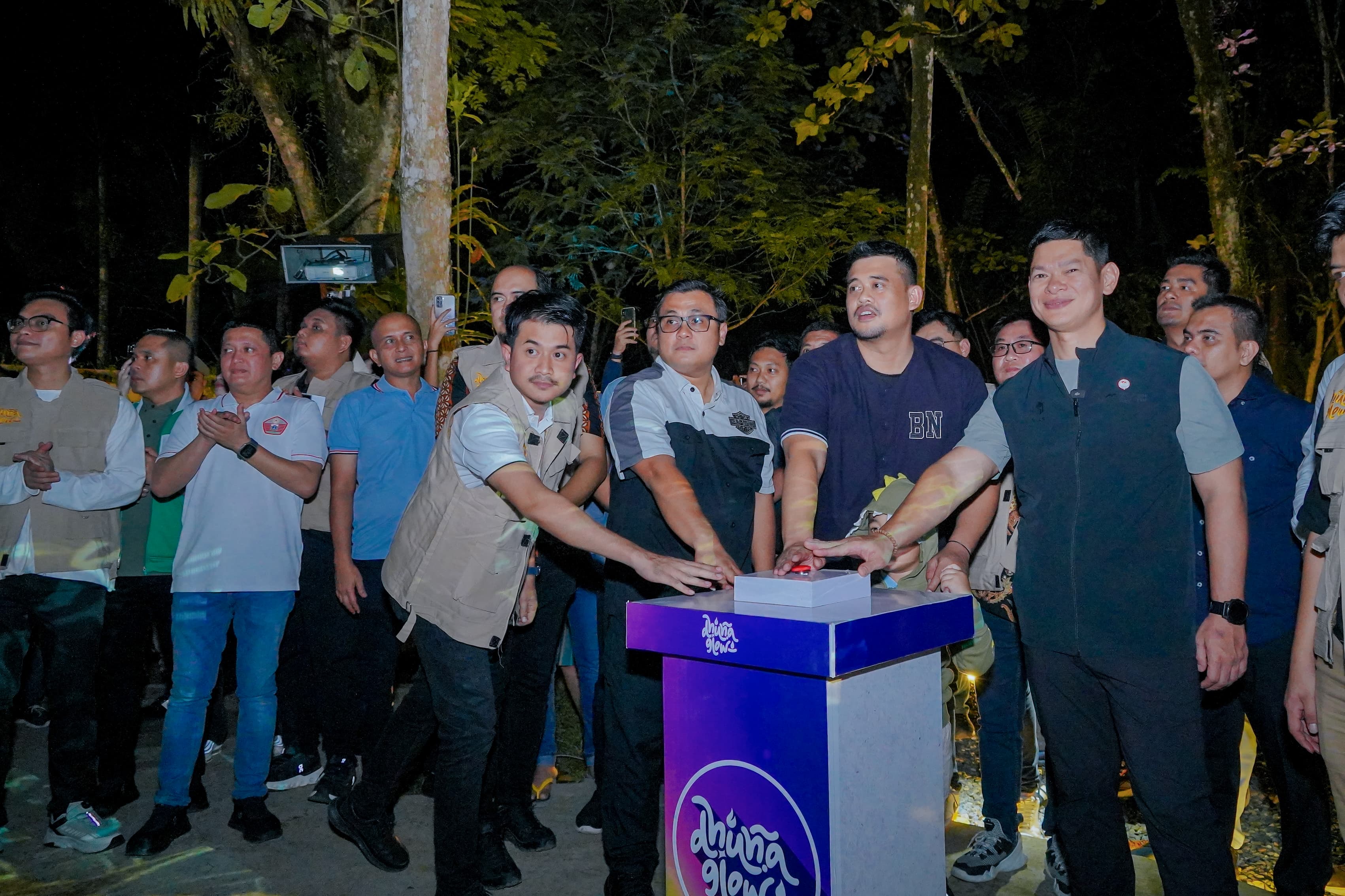 Magical Forest Dhuna Glow Resmi Dilaunching di Medan Zoo