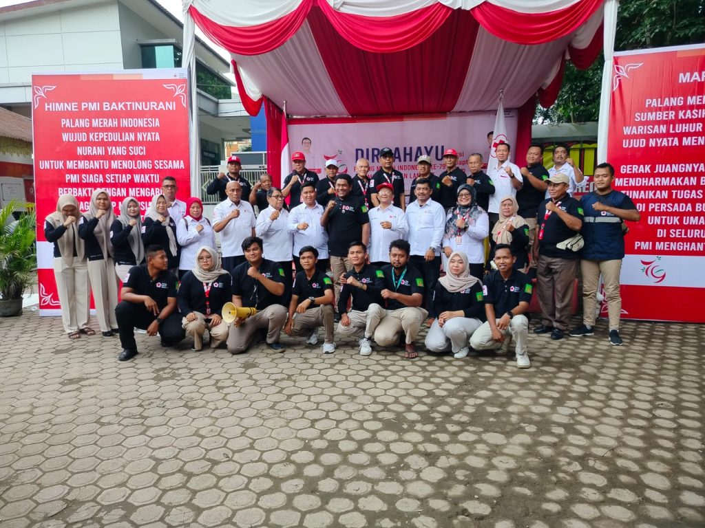 PMI Kabupaten Langkat Rayakan HUT PMI Ke-79