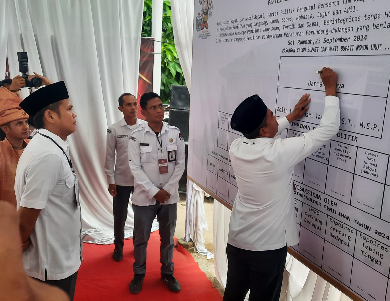Darma Wijaya-Adlin Optimis Menang 80% di Pilkada Sergai