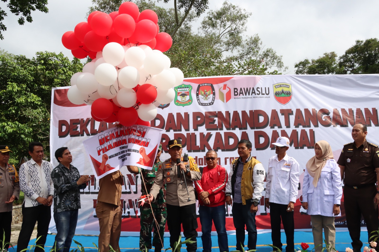 Kapolres Pematangsiantar: Deklarasi Pilkada Damai untuk Keamanan