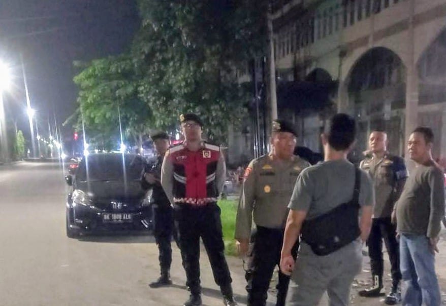 Polres Belawan Gelar Patroli Besar Cegah Gangguan Kamtibmas